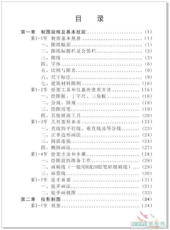 CorelDRAW实例教程：运用制表位制作目录技巧11
