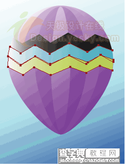 Illustrator绘制热气球9