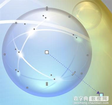 CORELDRAW制作水晶球效果12