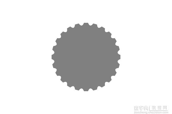 Illustrator CS4绘制矢量瓶盖7