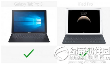三星galaxy tabpro s和苹果ipad pro对比10