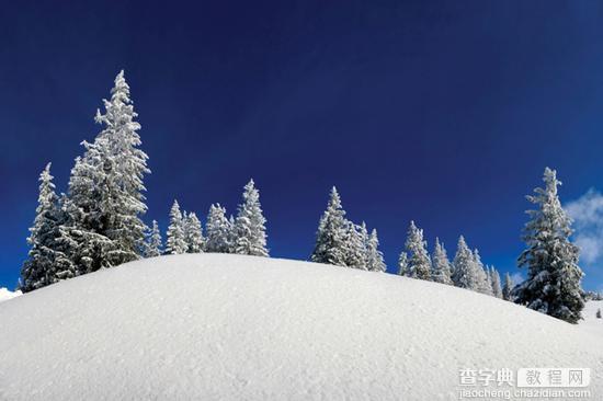 拍摄美丽雪景的四点诀窍3