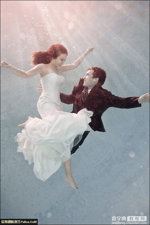 拍摄浪漫水中婚纱需要注意事项9