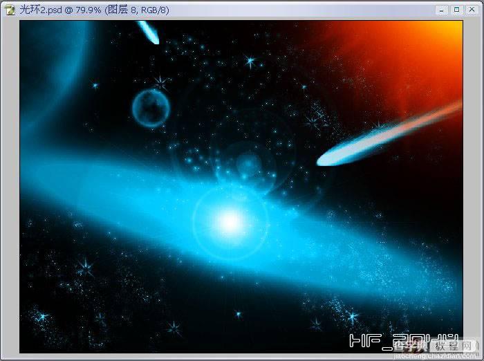 湿边画笔打造超酷光效39