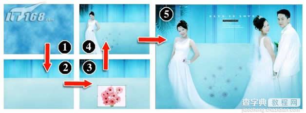 Photoshop打造韩版风格婚纱照1