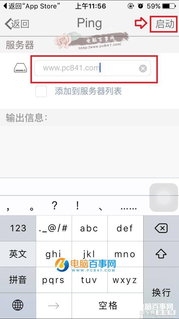 iPhone怎么ping测试3