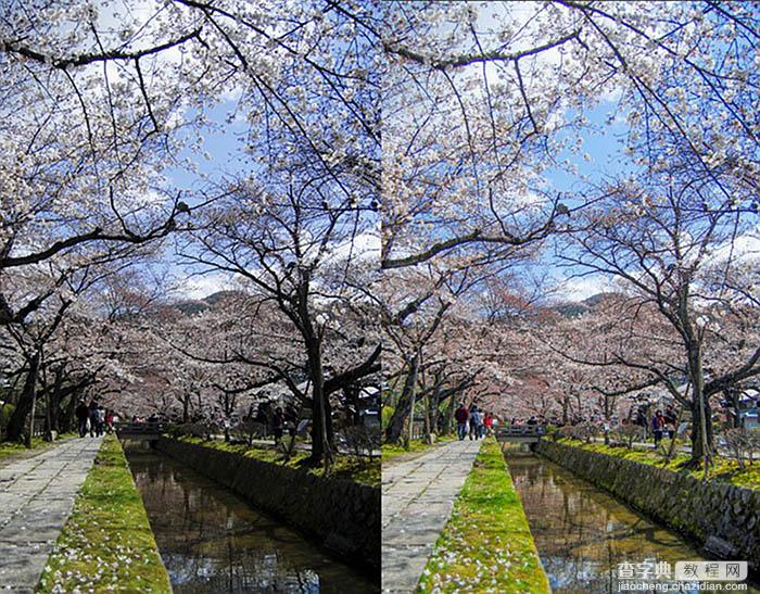 Photoshop将樱花风图片转为梦幻效果7