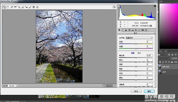 Photoshop将樱花风图片转为梦幻效果5