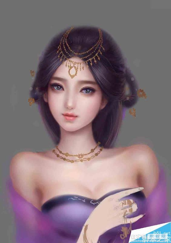 中国古代美女绘画方法和思路解析10