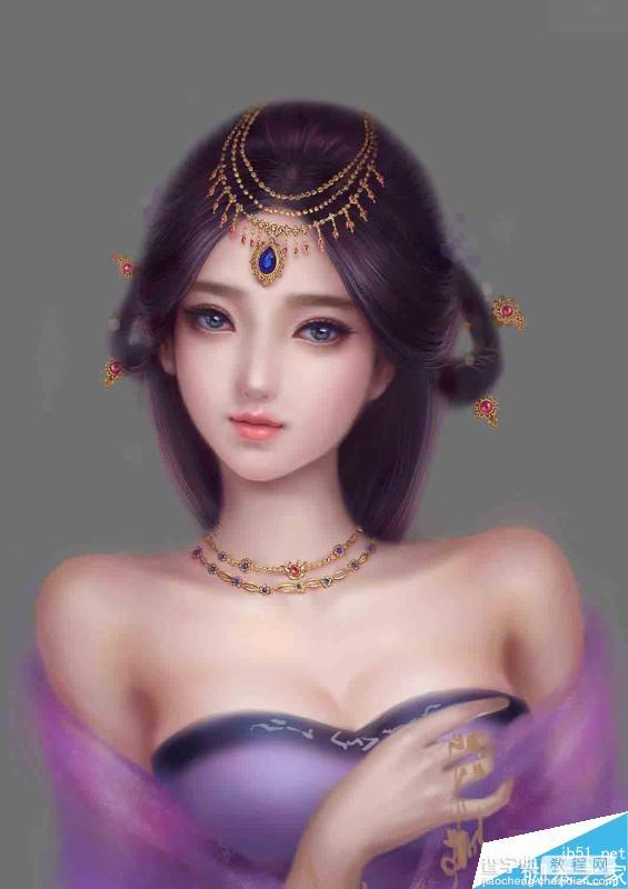 中国古代美女绘画方法和思路解析11