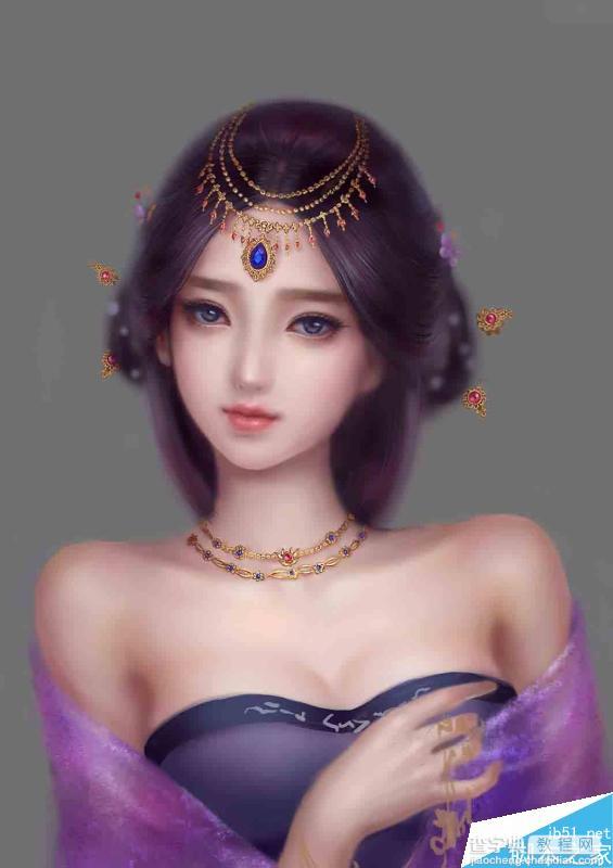 中国古代美女绘画方法和思路解析12