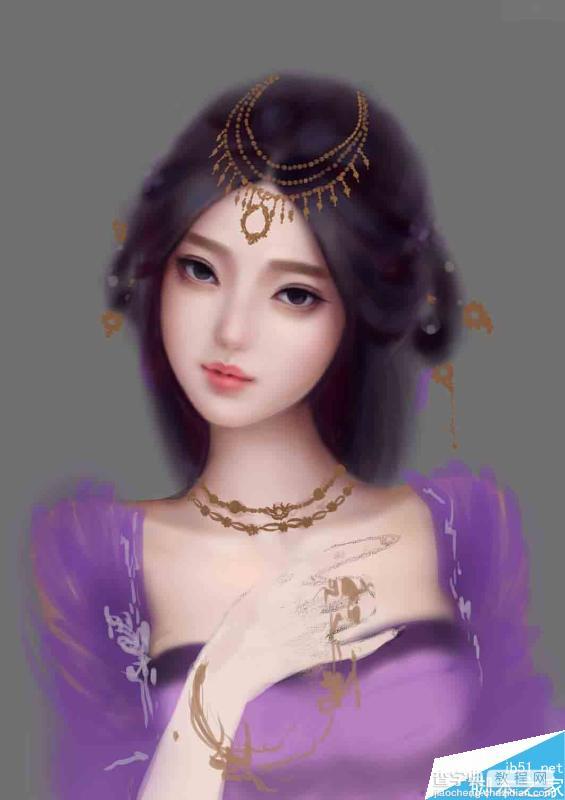 中国古代美女绘画方法和思路解析7