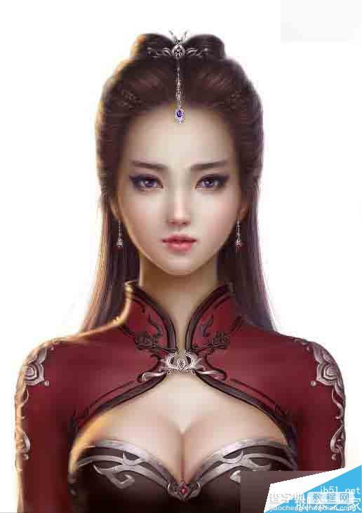中国古代美女绘画方法和思路解析17