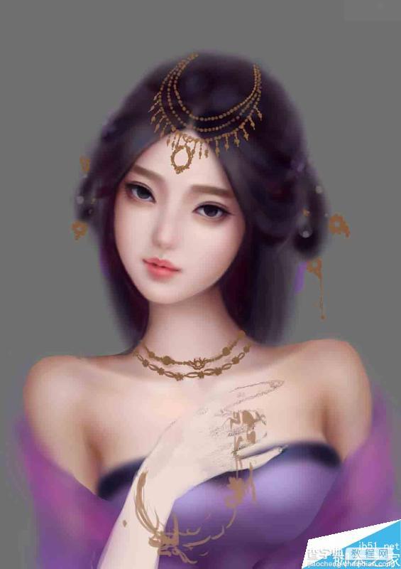 中国古代美女绘画方法和思路解析8