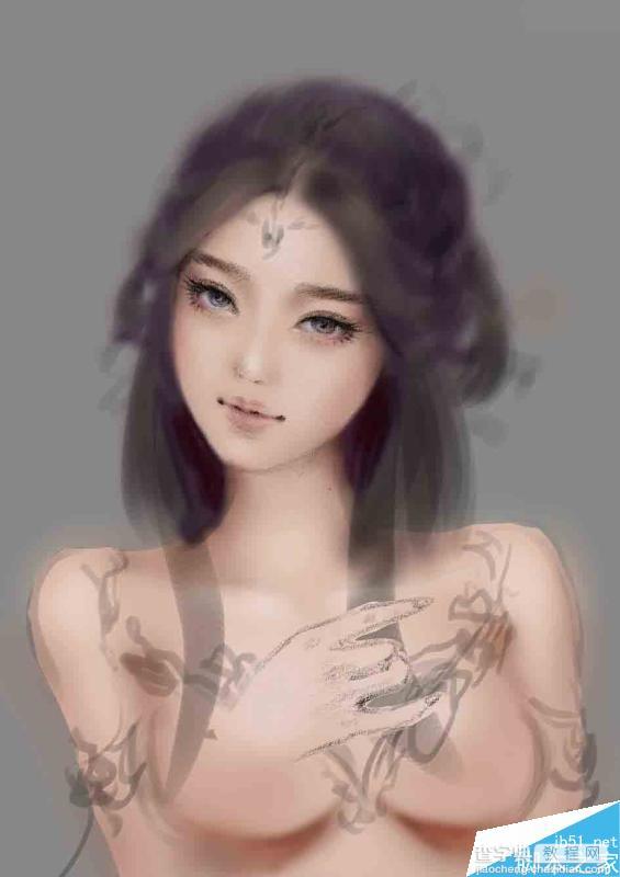 中国古代美女绘画方法和思路解析5