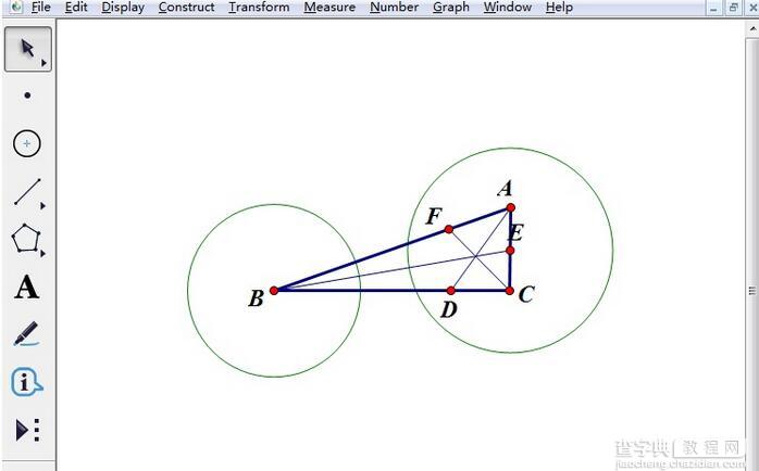 使用几何画板检验几何命题正确性的方法4