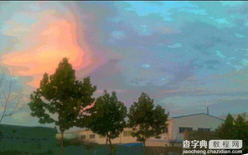 摄影技巧：怎么抓拍天空中飘浮的彩云3