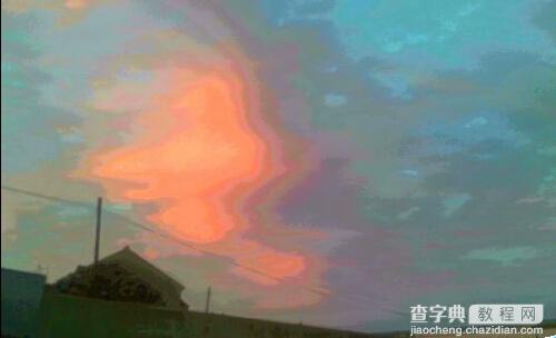 摄影技巧：怎么抓拍天空中飘浮的彩云5