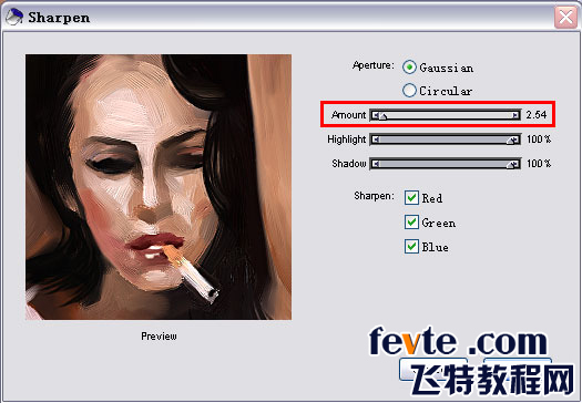 painter手绘一幅抽烟的堕落女孩油画11