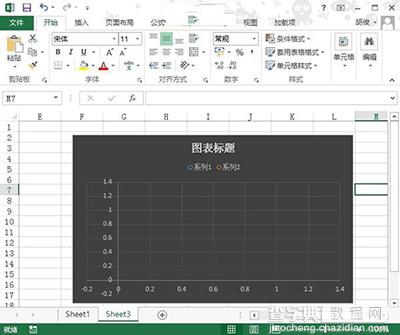 Excel2010变为可视图表样式方法4