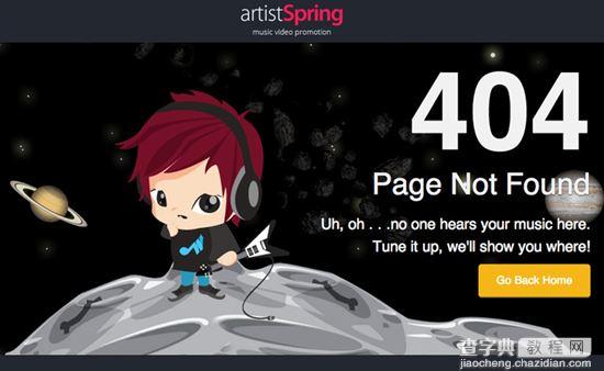 那些年我们错过的创意有趣的404页面（界面设计推荐）12