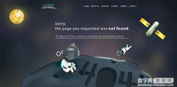 40个创意有趣的404页面设计（下）3