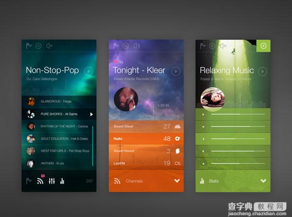 30个收音机app界面UI设计欣赏26