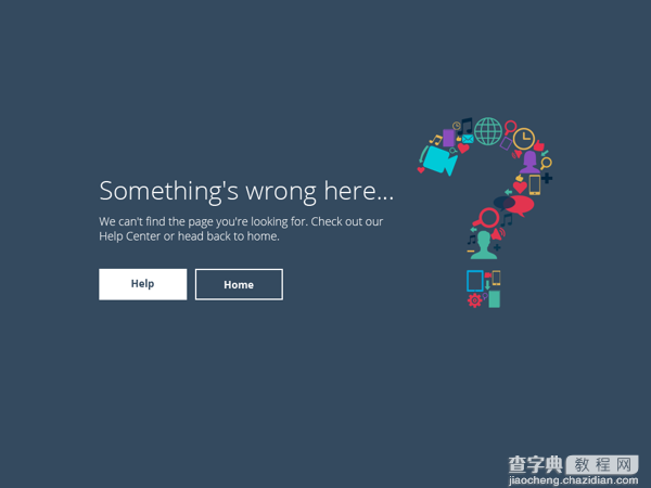 50个设计思路帮你解析创意404页面(上)2