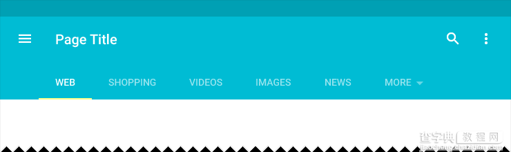 Android设计规范 Material Design-Components(16 Tabs)8
