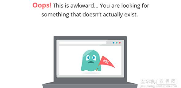 40个创意有趣的404页面设计（下）6
