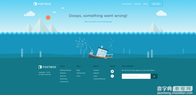 50个设计思路帮你解析创意404页面(下)15