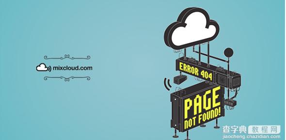 40个创意有趣的404页面设计（下）15