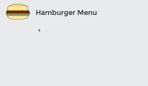 21个网页汉堡包菜单动画灵感2