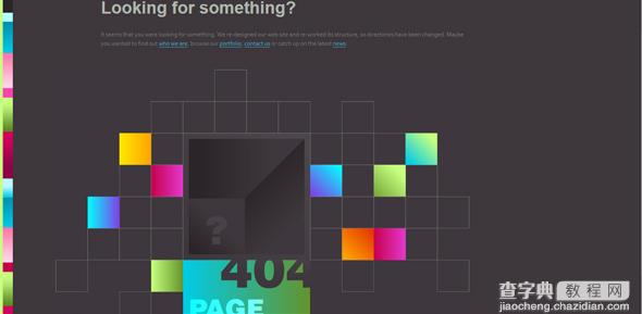 40个创意有趣的404页面设计（上）11