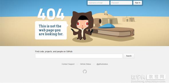 40个创意有趣的404页面设计（上）5