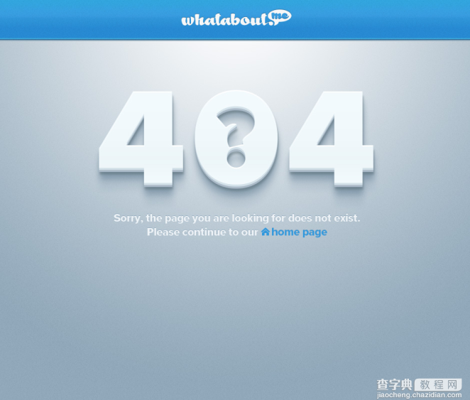 50个设计思路帮你解析创意404页面(下)13