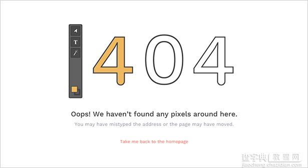 23个创意404错误页面设计7