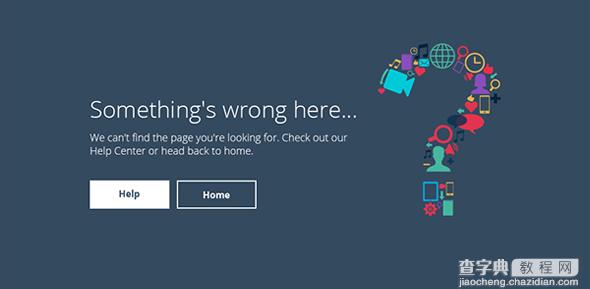 40个创意有趣的404页面设计（下）4