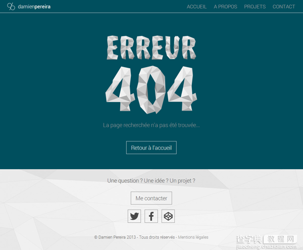 50个设计思路帮你解析创意404页面(上)13