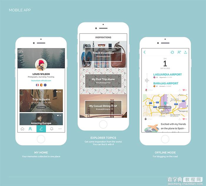 20个旅游App界面UI设计欣赏2