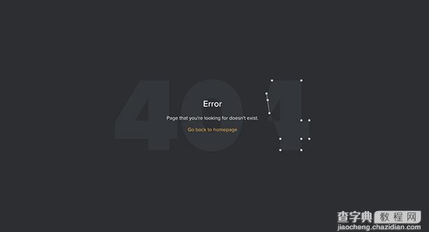 23个创意404错误页面设计23