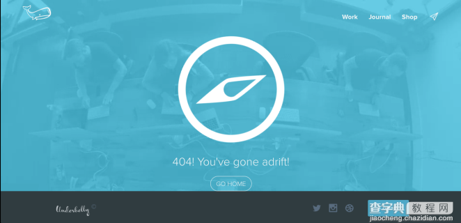 50个设计思路帮你解析创意404页面(下)8