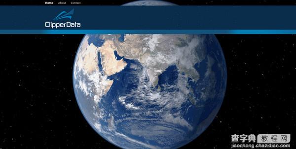 一组大气磅礴的太空主题网站欣赏14