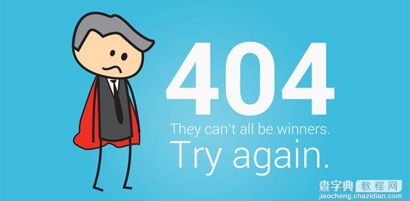 40个创意有趣的404页面设计（下）8