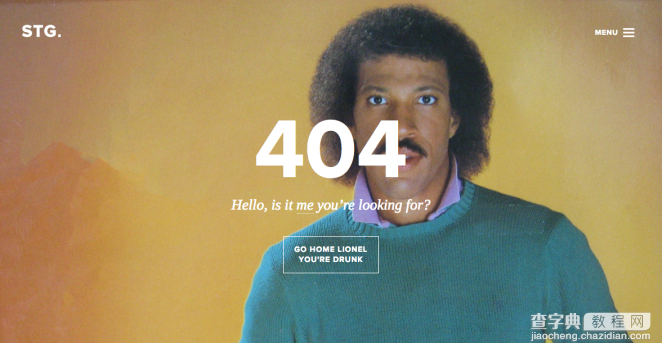 50个设计思路帮你解析创意404页面(下)5