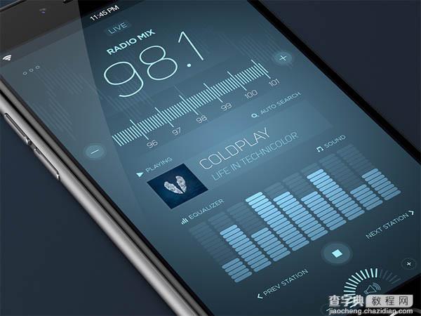 30个收音机app界面UI设计欣赏12