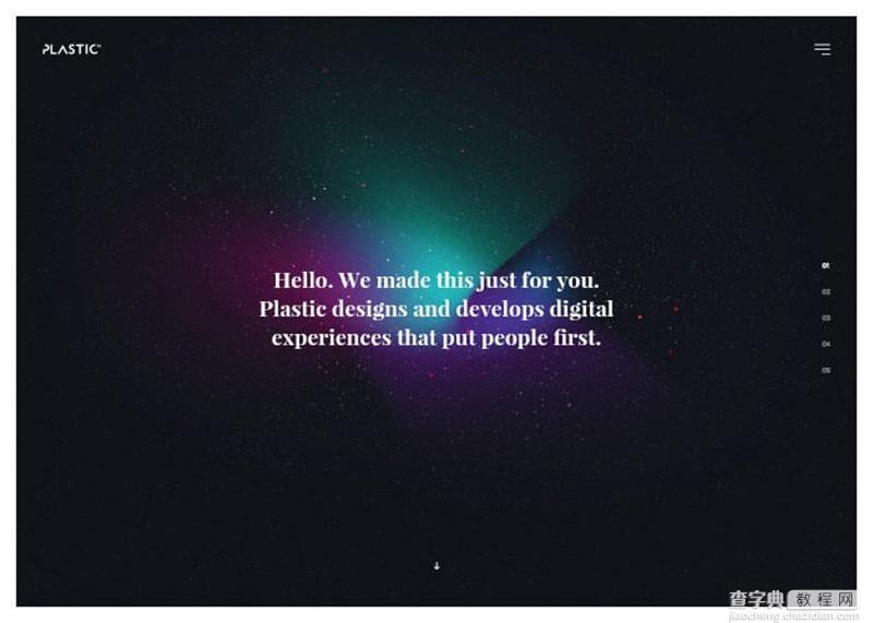 创意+视觉效果MAX的优秀网页设计19