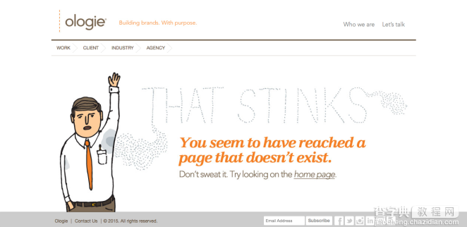 50个设计思路帮你解析创意404页面(下)23