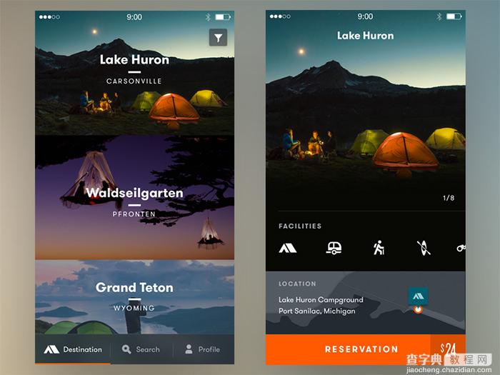 20个旅游App界面UI设计欣赏12