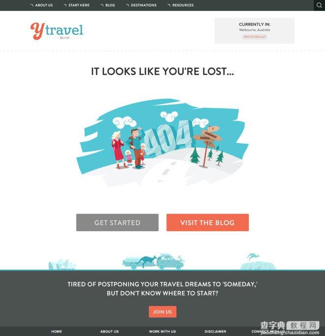 50个设计思路帮你解析创意404页面(下)11